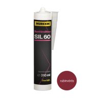 Murexin SIL 60 Szaniter szilikon - rubinvörös