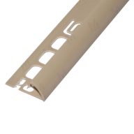 PVC pozitív élvédő profil 12,5 mm/2,50 m világos beige