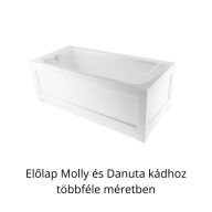   H2O előlap egyenes fürdőkádhoz (megfelelő a Danuta és a Molly kádhoz) - többféle méretben