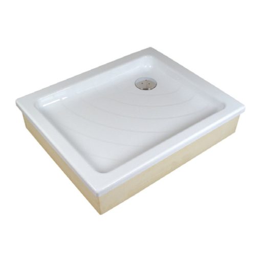 Aneta 75x90 zuhanytálca PU fehér