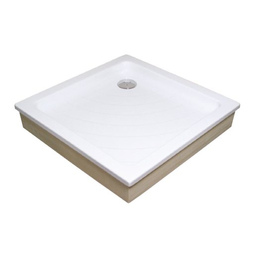 Angela 90x90 zuhanytálca EX fehér