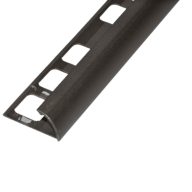   Alumínium C pozitív élvédő profil 10 mm/2,50 m eloxált titán/pezsgő