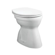   Alföldi Bázis 4037 álló wc csésze- lapos öblítésű, alsó kifolyású