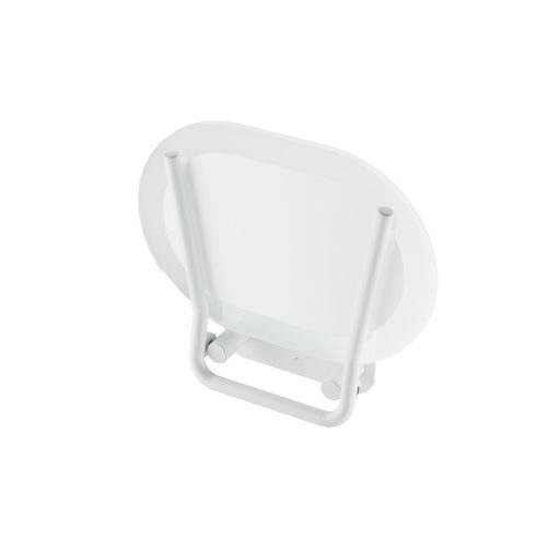 Chrome ülőke Clear/fehér