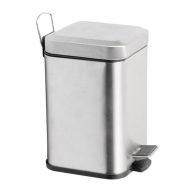   Sapho Simple Line szögletes szemetes fényes inox 6 literes (GAQ006)