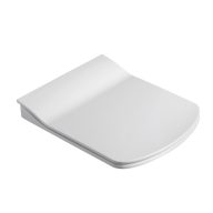   Sapho GLANC WC-ülőke, Slim soft close, duroplast, fehér (GC5030)