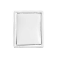 Műanyag 20x25 cm-es revíziós ajtó fehér színben