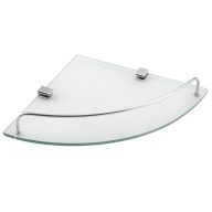 Sapho Rumba üveg sarokpolc 250x42x250 mm (RB115)