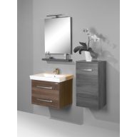   Sanglass Premium LX 65A/1 két fiókos fali szekrény - magasfényű akril MDF