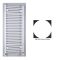 Enix Baron fehér radiátor 400x944mm BAR-409 (SKU-002715)