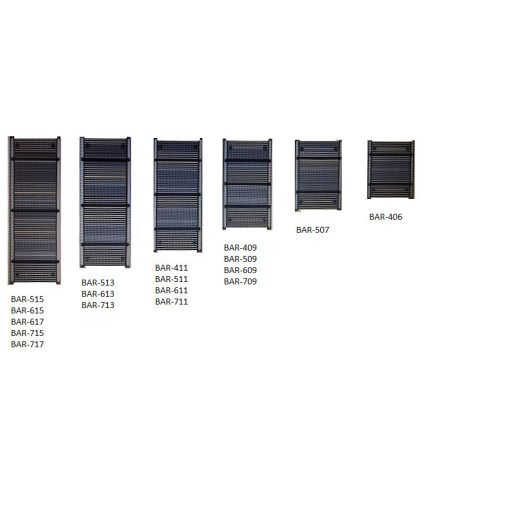 Enix Baron fehér radiátor 500x944mm BAR-509 (SKU-002760)