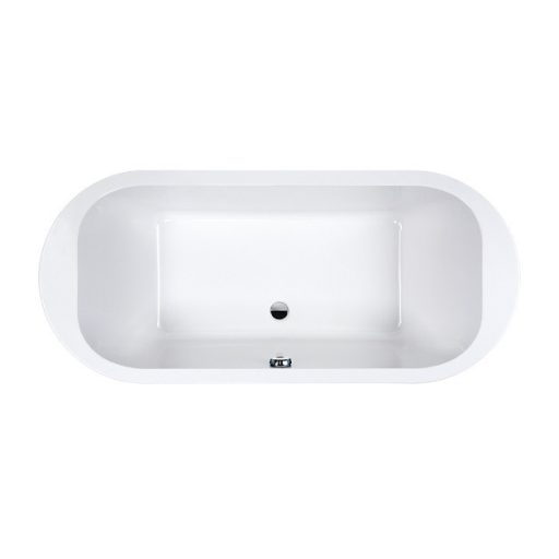 Sanglass WOW-kpl/FREE 80x180cm térben álló ovális kád+ kádláb+ előlap