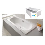   Sanglass WP/PR egyenes fürdőkádhoz OWP/Free 80 kádoldallap