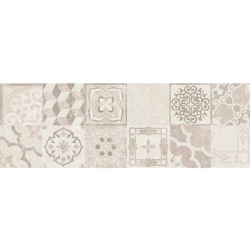 Savoia Mystone Cementina Beige dekor falburkoló 25x75 cm (SMSER07)