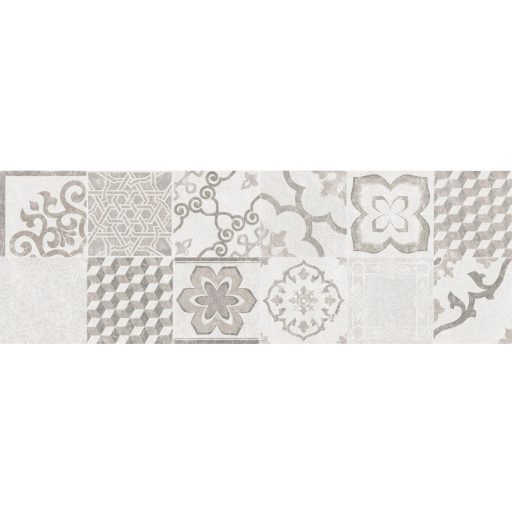 Savoia Mystone Cementina Grigio dekor falburkoló 25x75 cm (SMSER08)