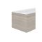 Oldallap  MDF 80 B szaténfa