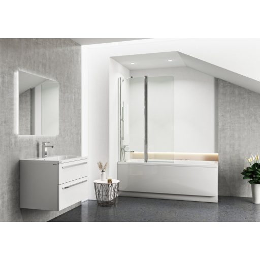 Oblong 60x70 fürdőszobai tükör világítással