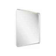 Strip 60x70 fürdőszobai tükör világítással, fehér