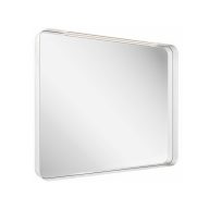 Strip 90x70 fürdőszobai tükör világítással, fehér