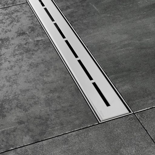 OZ Ravak Runway 950 zuhanyfolyóka rozsdamentes acél