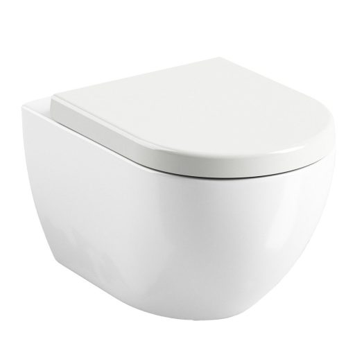 Uni Chrome WC Rim fehér