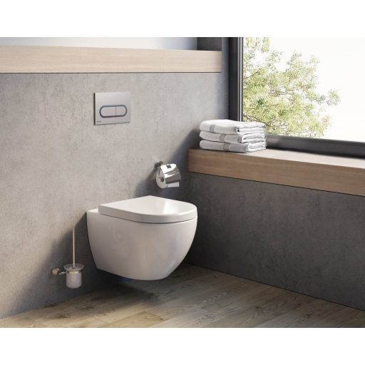 Uni Chrome WC RimOff fehér