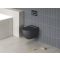 Uni Chrome WC RimOff fekete