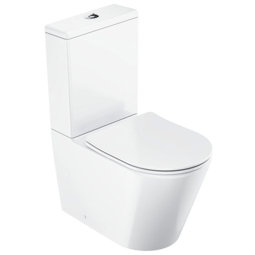 Elegant RimOff monoblokkos WC fehér