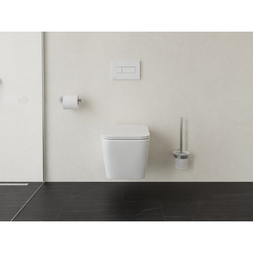 Natural RimOff fali WC szett, fehér