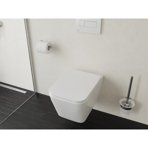 Natural RimOff fali WC szett, fehér