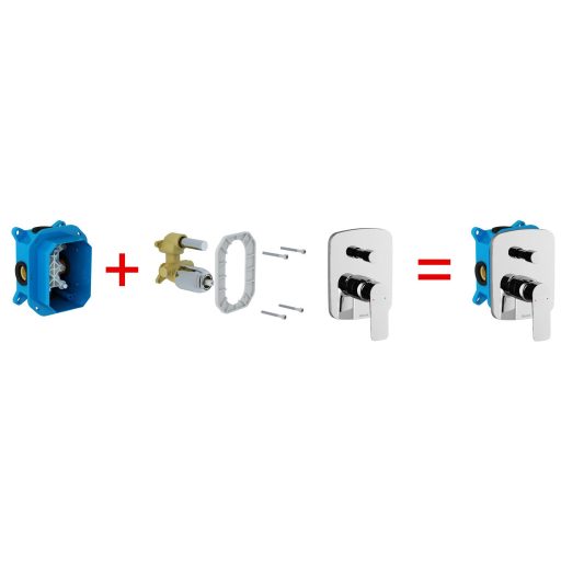 R-box RB 070.50 falsík alatti egység