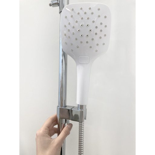 Termo 300 zuhanyoszlop, termosztátos csapteleppel TE 092.00CR/WH, króm/fehér