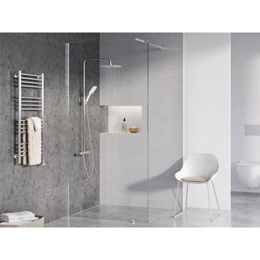 Termo 300 zuhanyoszlop termosztátos csapteleppel TE 093.00CR/WH, króm/fehér