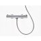 Puri termoszátos fali zuhanycsaptelep 150 mm PU 033.00CR, króm