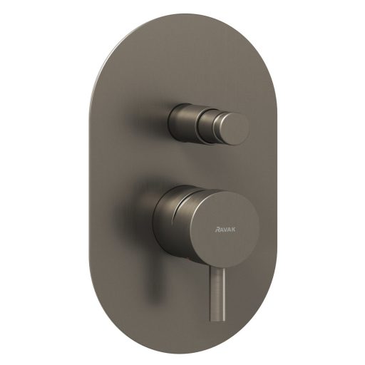 Espirit falba süllyesztet csaptelep, automatikus kétutas, belső egységgel ES 061.20GB.O2, Graphite Brushed