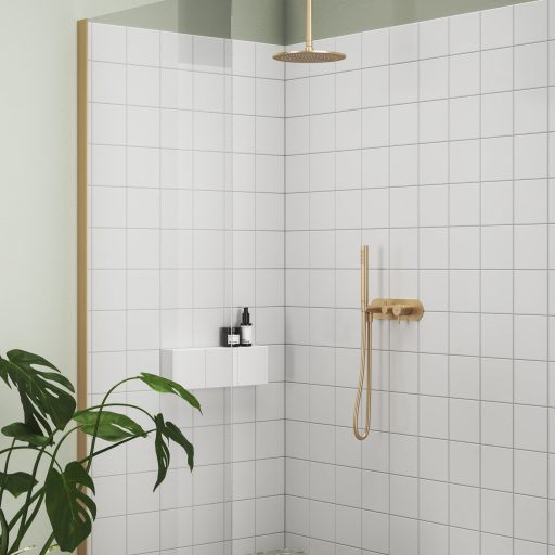 Espirit falba süllyesztett csaptelep szettel, kétutas, belső egység nélkül ES 065.60RGB.O2.RB07D.+S, Rose Gold Brushed