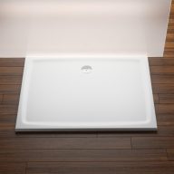 Gigant Pro Flat 100x80 zuhanytálca, fehér