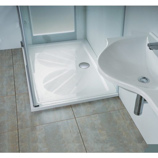 Gigant Pro 100x90 zuhanytálca, fehér