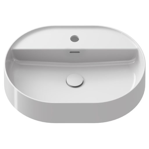 Ceramic 55 O Slim Shelf kerámiamosdó fehér