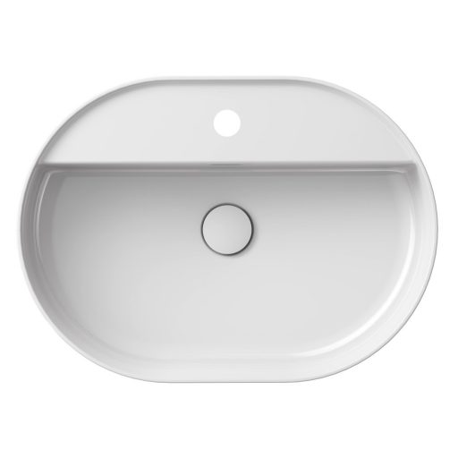 Ceramic 55 O Slim Shelf kerámiamosdó fehér